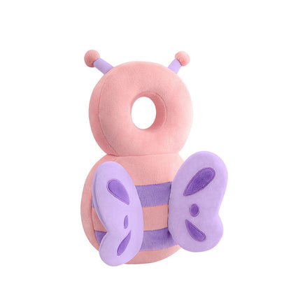 Baby Anti-fall Cushion Baby Anti-fall Pillow Breathable Toddler Walking Anti-collision Headrest Plush Owl Small Flying Dragon