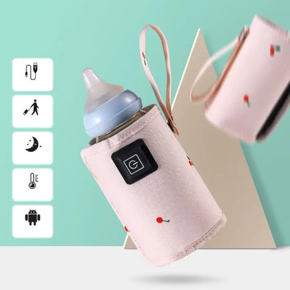 Portable USB Baby Bottle Warmer Sleeve