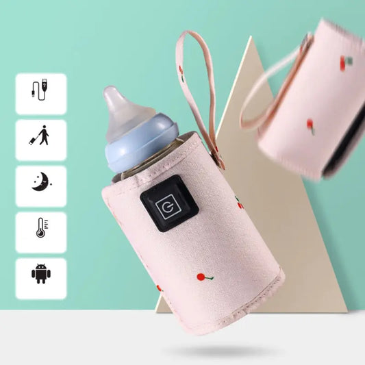 Portable USB Baby Bottle Warmer Sleeve