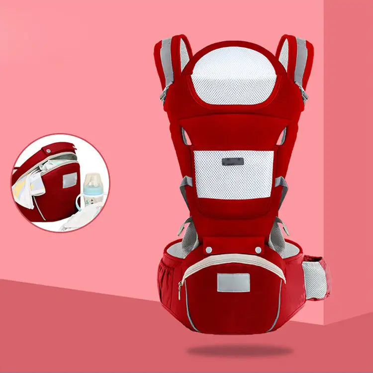 2-In-One Baby Carrier & Waist Stool