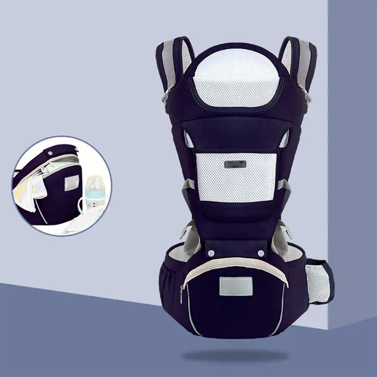 2-In-One Baby Carrier & Waist Stool