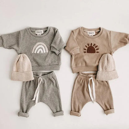 Autumn Winter Unisex Baby 2 Piece Set