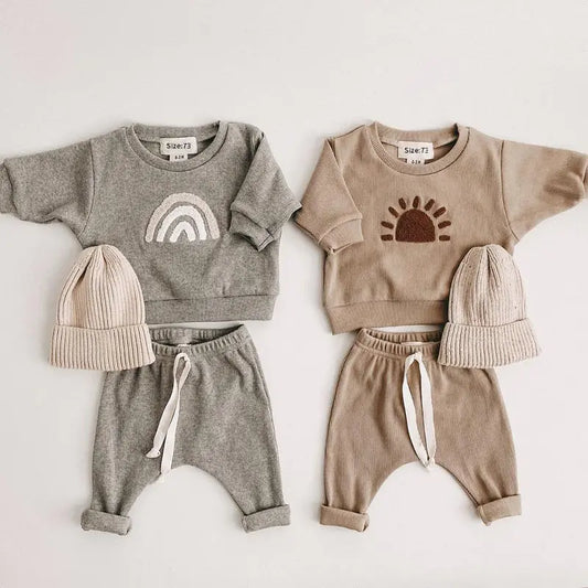 Autumn Winter Unisex Baby 2 Piece Set