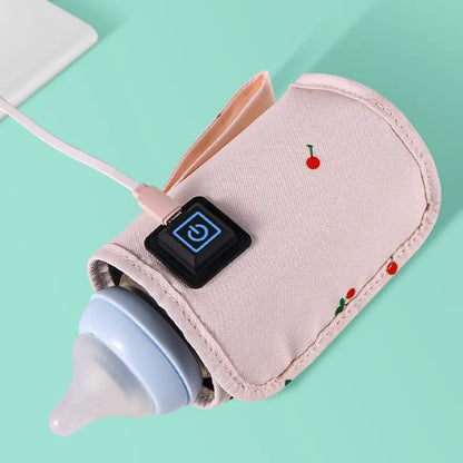 Portable USB Baby Bottle Warmer Sleeve