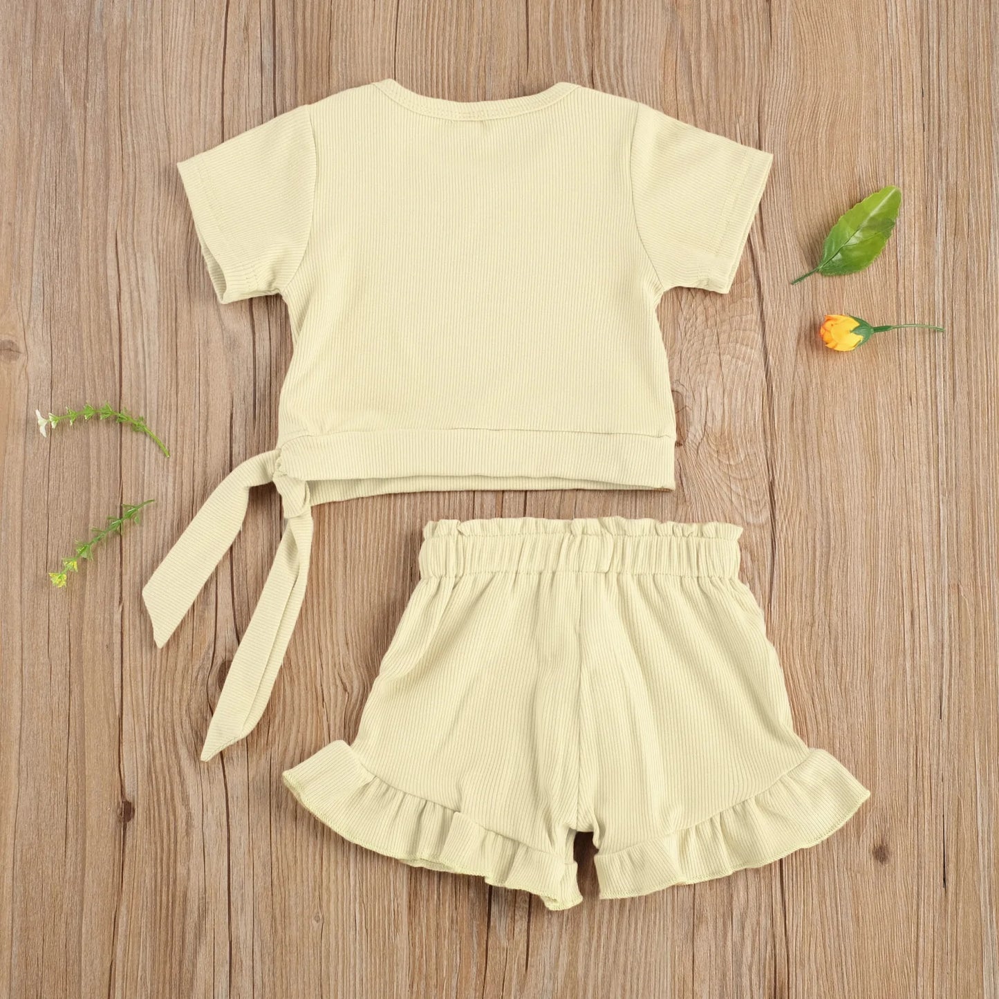 Baby Girl 2 Pieces Summer Outfit Set